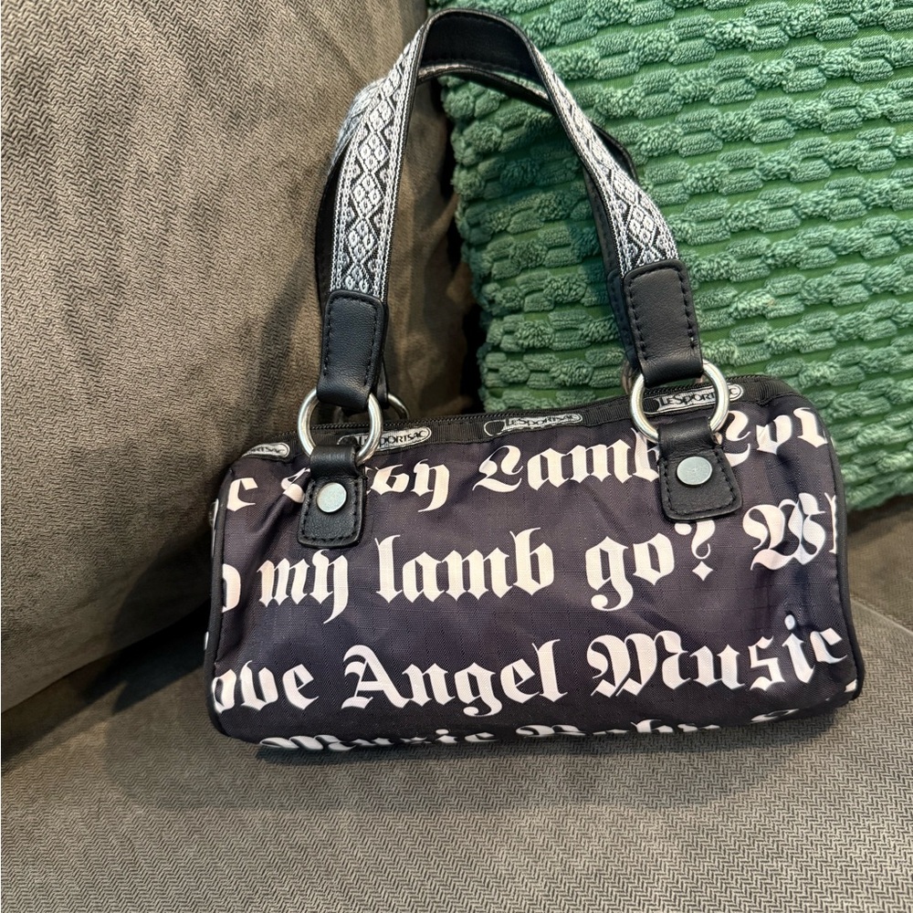 👜 Vintage L.A.M.B. x LeSportsac Mini Barrel Bag